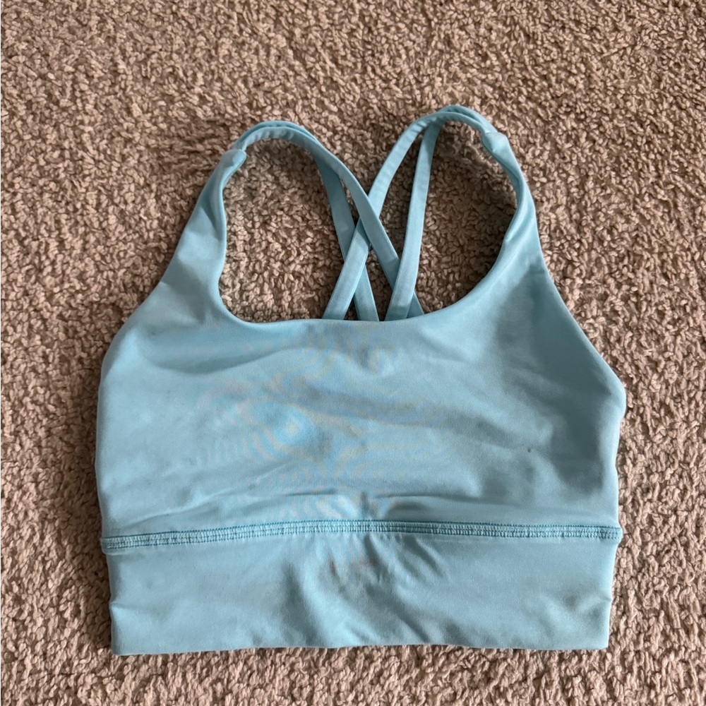 lululemon athletica Light Blue Sports Bra